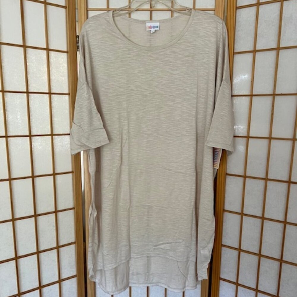 LuLaRoe Shirt. Irma. L. Cream